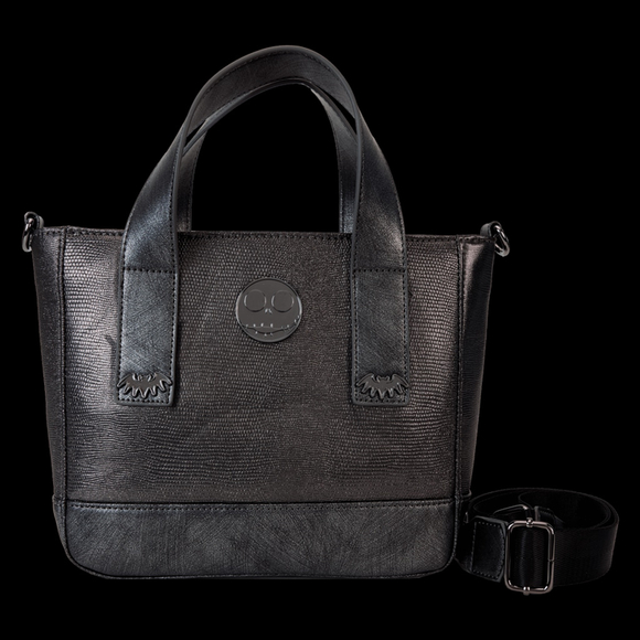 Loungefly Handbags - Women's Loungefly Disney Jack Skellington Mini Tote Crossbody Bag Black Gray